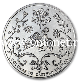 2015 год. Португалия монета 2.5 евро. UNC. Покрывала из Каштелу-Бранку.