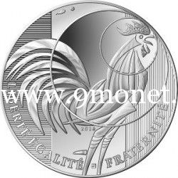 Франция 10 евро 2016 Галльский петух. серебро