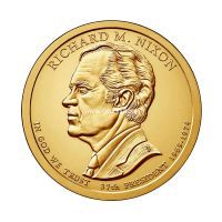 США 1 доллар 2016 года 37 президент Милхауз Никсон