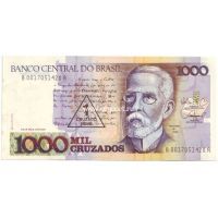 1989 год.Бразилия. Банкнота 1000 крузейро.