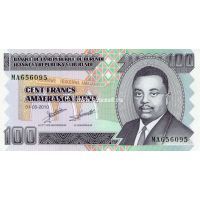 Бурунди банкнота 100 франков​ 2010 года​