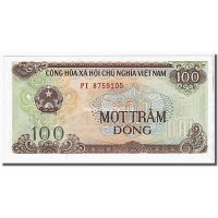 Вьетнам 1991 год. Банкнота 100 донг. UNC