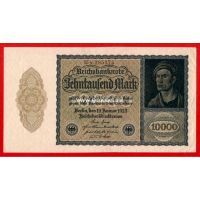 1922 год. Германия. Банкнота 10000 марок.