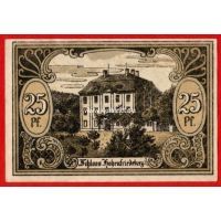 1921 год. Банкнота Нотгельд 25 пфеннигов.
