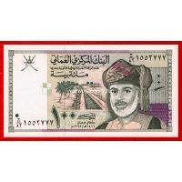 1995 год Оман. Банкнота 100 байз.