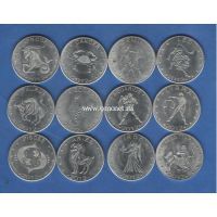 Сомалиленд. Набор монет "Знаки зодиака 2012" (12 шт.), UNC