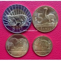 Набор монет Уругвай.