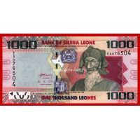 2013 год. Сьерра-Леоне банкнота 1000 леоне. UNC