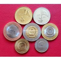 2012-2015 год. Ангола набор 7 монет.