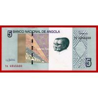 2012 год. Ангола банкнота 5 кванза. UNC