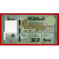 2011 год. Ливан банкнота 1000 ливров