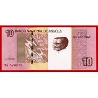 2012 год. Ангола банкнота 10 кванза. UNC