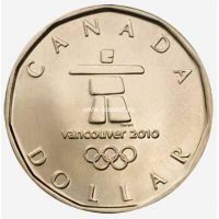 ​Канада 1 доллар 2010 года. Олимпийские игры Ванкувере
