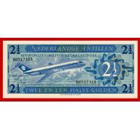 Нидерландские Антильские острова банкнота 2 1/2 гульдена 1970 года