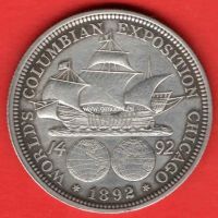 США 50 центов 1892 года Колумб
