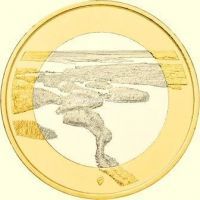 Финляндия 5 евро 2018 года Пункахарью.
