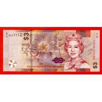 Багамские Острова банкнота 3 доллара 2019 года Парусники