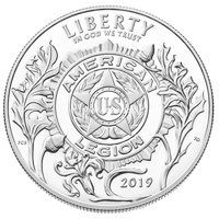 США 1 доллар 2019 Американский Легион.