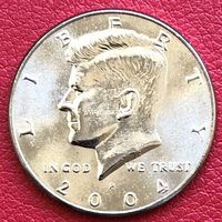 США 50 центов 2004 года Кеннеди Half Dollar P - Филадельфия