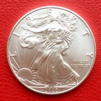 США 1 доллар 2020 года Шагающая Свобода серебро.