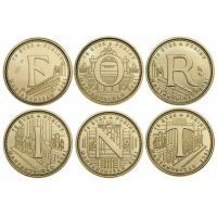​Венгрия набор монет 5 форинтов 2021 года 75 лет со дня введения в обращение