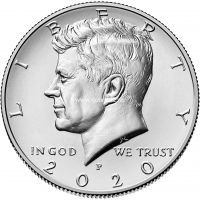 ​США 50 центов 2020 года Кеннеди Half Dollar