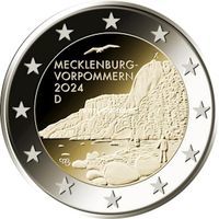 Германия 2 евро 2024 Мекленбург Передняя Померания