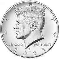 США 50 центов 2023 Кеннеди