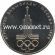 1977 год. СССР монета 1 рубль. Олимпиада 80. (Эмблема Олимпиады)