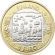 2016 год. Финляндия. Монета 5 Евро. 3 президент Пер Эвинд Свинхувуд.