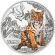 Монета Австрии 3 евро 2017 года Тигр