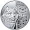 Монета Украины 2016 год. 5 гривен. Волк. Серебро.
