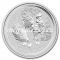 2017 год. Австралия. Монета 50 центов. Год Петуха. серебро 1/2 унции.